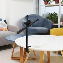 Load image into Gallery viewer, Adjustable Boom Arm Phone Holder with Adjustable Metal Clip for Table Photo Shooting

