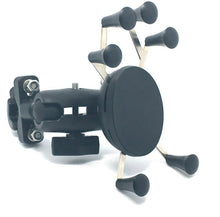 Load image into Gallery viewer, Motorcycle Road Bicycle 360° Rotatable Universal Phone Mount with Spider Grips up to 9.8cm Wide
