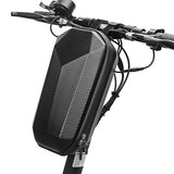 B-SOUL 4L Scooter Handlebar Bag Waterproof Hard Shell EVA Storage Bicycle Bag for Folding Bike Electric Scooter (YA-303)