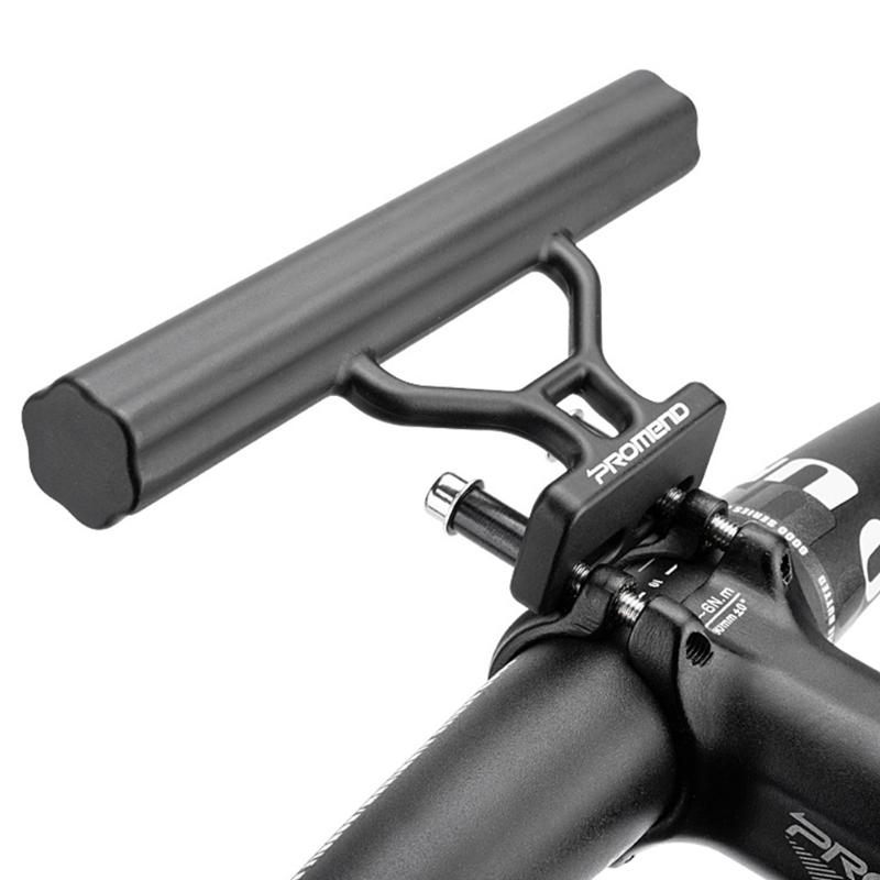 Bike Handlebar Fibber Extender Bracket Extension for Holding Speedometer Light GPS Phone Mount
