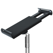 Load image into Gallery viewer, Aluminum Arm Phone &amp; Tablet Stand Holder 360° Swivel with Heavy Base for Tablet up to 10.5&quot;
