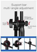 Load image into Gallery viewer, Phone &amp; Tablet Flexi Gooseneck Floor Stand &amp; Swing Boom Microphone Holder Height Adjustable from 75cm to 140cm
