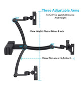 Car Headrest Mount Holder for Phone & Tablet Size up to 13 Inch With Stretchable Long Arm