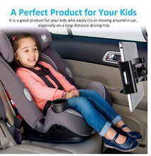 Load image into Gallery viewer, Car Headrest Mount Holder for Phone &amp; Tablet Size up to 13 Inch With Stretchable Long Arm
