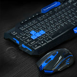 Wireless 2.4Ghz Gaming Keyboard & Mouse Desktop Set for Computer/MAC/Smart TV