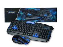 Load image into Gallery viewer, Wireless 2.4Ghz Gaming Keyboard &amp; Mouse Desktop Set for Computer/MAC/Smart TV
