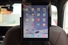 Load image into Gallery viewer, Car Headrest Holder Phone &amp; Tablet Mount 360° Detachable Head Rest for Phone &amp; Tablet up to Size 13&quot;

