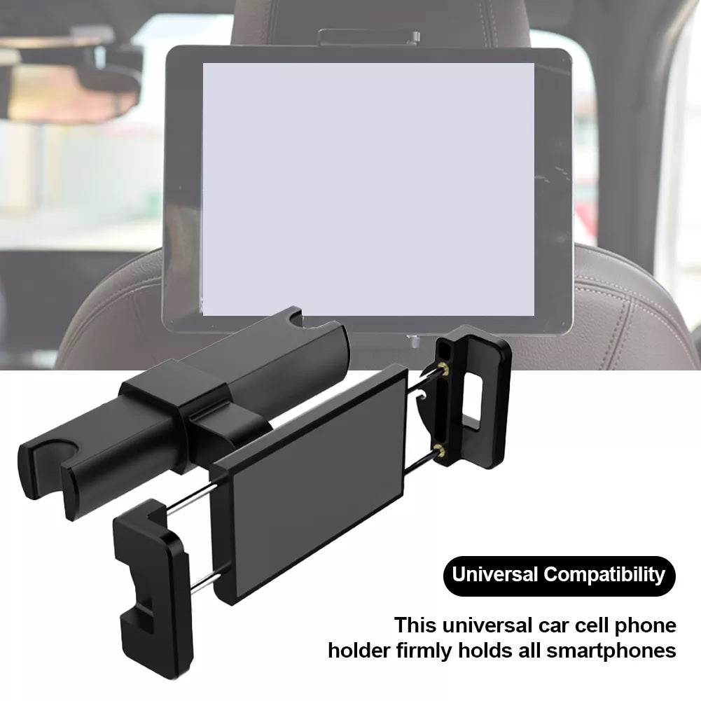 Car Headrest Holder Phone & Tablet Mount 360° Detachable Head Rest for Phone & Tablet up to Size 13