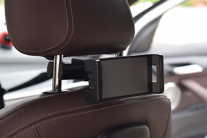 Car Headrest Holder Phone & Tablet Mount 360° Detachable Head Rest for Phone & Tablet up to Size 13"