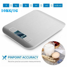 Load image into Gallery viewer, Digital Electronic Scale for Kitchen Household Food Cooking Multipurpose Weighing Scales - 1G/10KG
