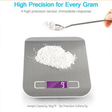 Digital Electronic Scale for Kitchen Household Food Cooking Multipurpose Weighing Scales - 1G/10KG