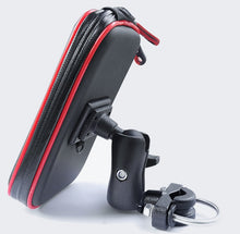 Load image into Gallery viewer, Bikes &amp; Bicycles Phone Holder 360° Strong Metal Phone Mount Flexible Angle Rail Anti Theft Holder with Water Proof Case
