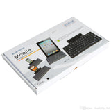 Wireless Bluetooth Keyboard with Stand for iPhone/Tablet/Laptop, Support iOS/Android/Window