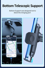 Load image into Gallery viewer, Extra Long 38cm Flexible Gooseneck 360° Dashboard Windshield Mount Car Phone Holder Extended Arm to 11cm Width
