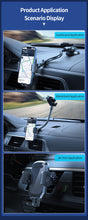 Load image into Gallery viewer, Extra Long 38cm Flexible Gooseneck 360° Dashboard Windshield Mount Car Phone Holder Extended Arm to 11cm Width
