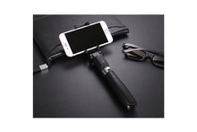 Load image into Gallery viewer, Bluetooth 360° Adjustable Selfie Stick Monopod with Tripod 2in1 (18.6cm-70cm/155g) Phone Size up to 6.2&quot;
