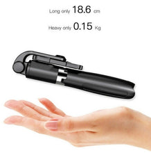 Load image into Gallery viewer, Bluetooth 360° Adjustable Selfie Stick Monopod with Tripod 2in1 (18.6cm-70cm/155g) Phone Size up to 6.2&quot;
