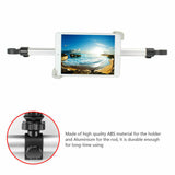 Universal Adjustable Alloy 360° Car Back Seat Phone Holder & Tablet Holder 2 in 1 up to Size 14.0"