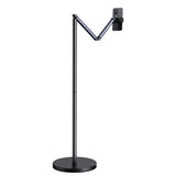 Universal 360° Cantilever Flexi Arm Floor Stand Steady Base (26cm, Weight 2.6Kg) for Phone up to 6.5" Inches