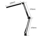 USB Power Protective LED Lamp 3 Color Modes 10 Dimmable Brightness with Height to 2.1M Tripod Stand