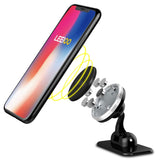 Leeioo Universal Strong Magnetic Car Mount Holder with 3M Adhesive Tape Base