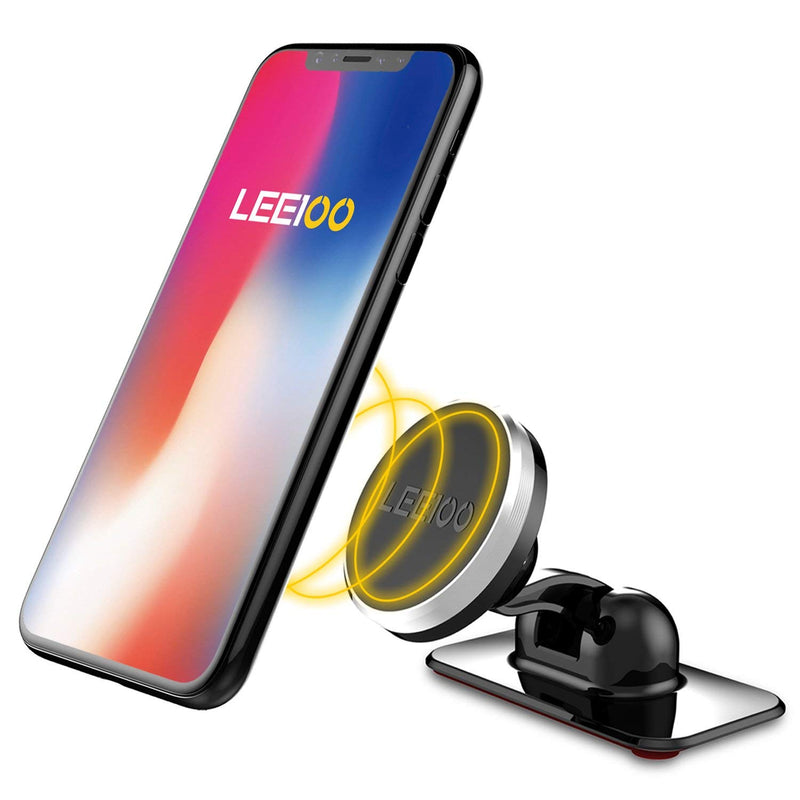 Leeioo Universal Strong Magnetic Car Mount Holder with 3M Adhesive Tape Base