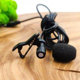 Lavalier Microphone with Portable Collar Clip-On 2 Meter Length (TYPE-C)