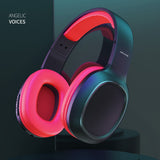 WK LIFE M8 Bluetooth Wireless Headset Heavy Bass Gaming Headset SD Card/AUX Support