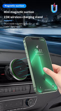 Load image into Gallery viewer, Magsafe QI 15W Wireless Fast Charge Magnetic Phone Holder for iPhone Series 12/13/14 with Upgraded Tight Lock
