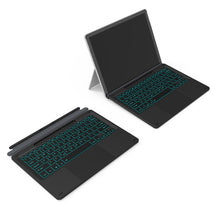 Load image into Gallery viewer, Surface Pro 8/Surface Pro X Backlit Bluetooth Keyboard (7-Color) with Touchpad with Rechargeable Battery
