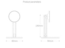 Load image into Gallery viewer, Premium Aluminium Foldable Adjustable Magsafe Magnetic Phone Stand for iPhone 12/13/14
