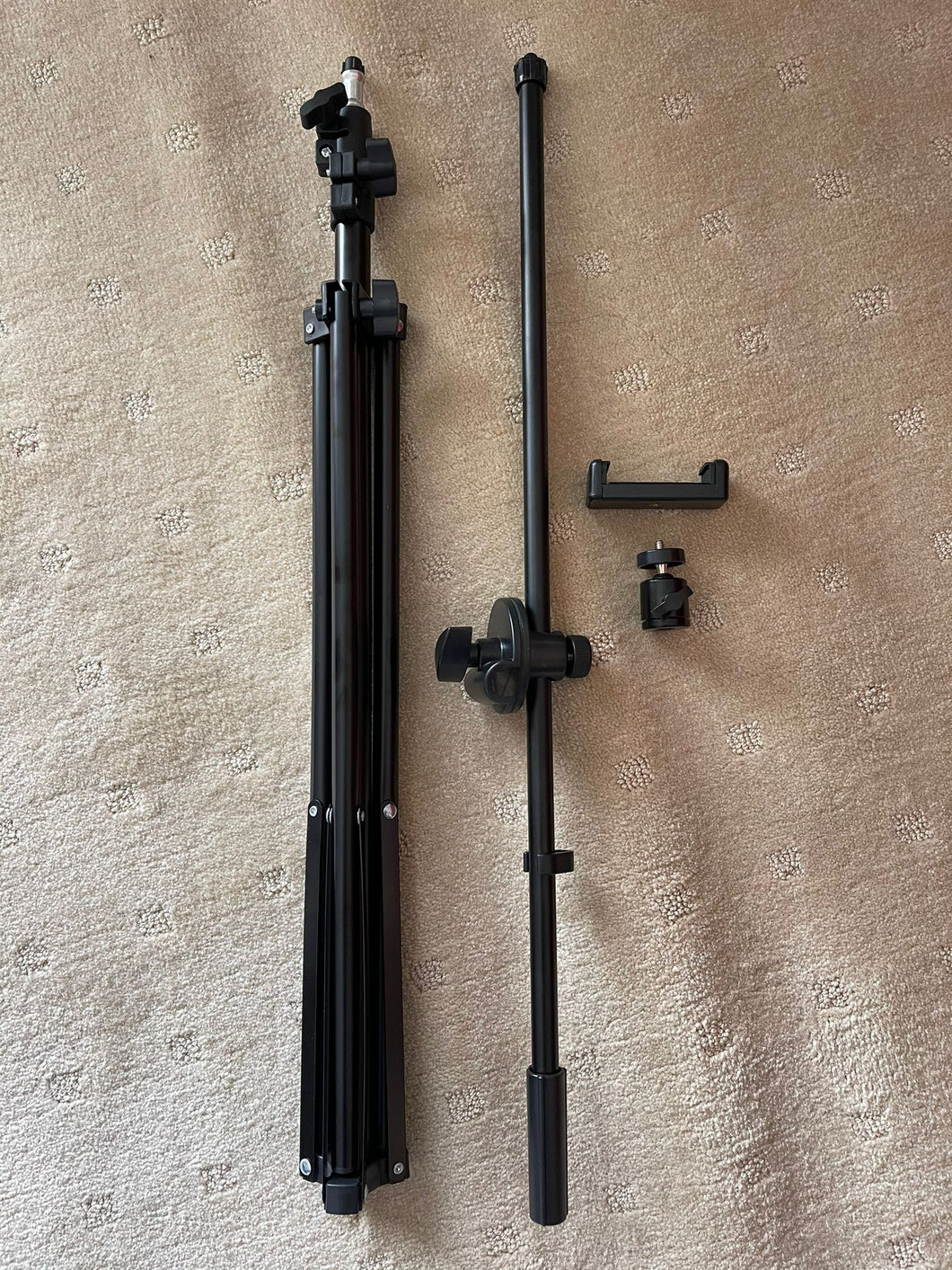 2 in 1 Multipurpose Foldable Tripod (2.1M) & Long Arm Holder for Video/Photo for Phone 4.7
