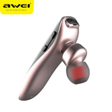 AWEI N1 Single Bluetooth Headset Portable Multipoint HD Business Headphone with Microphone