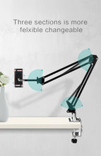 Load image into Gallery viewer, Universal Lazy Tablet Phone Mount Folding Long Arm for Bed Tablet
