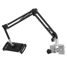 Load image into Gallery viewer, Universal Lazy Tablet Phone Mount Folding Long Arm for Bed Tablet
