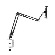 Load image into Gallery viewer, Universal Lazy Tablet Phone Mount Folding Long Arm for Bed Tablet
