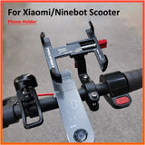 Premium Aluminum Alloy Bike Bicycle Phone Holder Adjustable Phone Mount 360°/Four Fixtures Corners