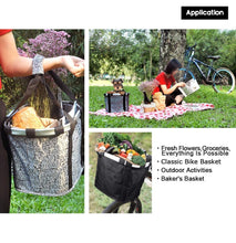 Load image into Gallery viewer, Foldable Cycling Bicycle Quick Release Front Bike Basket Waterproof, Pet Front Bag (33*22*25-36cm)
