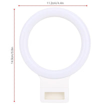 Load image into Gallery viewer, 4.5&quot; Universal 3-Mode Rechargeable Selfie Led Fill Light Camera Photography For Phone
