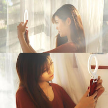 Load image into Gallery viewer, 4.5&quot; Universal 3-Mode Rechargeable Selfie Led Fill Light Camera Photography For Phone

