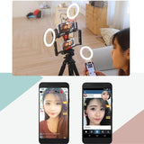 4.5" Universal 3-Mode Rechargeable Selfie Led Fill Light Camera Photography For Phone