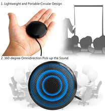 Load image into Gallery viewer, 360° Omni-Directional Microphone USB PC Conference Meeting Noise Echo Canceling
