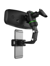 Load image into Gallery viewer, Car Rear View Mirror/ Headrest/ Desktop/ Cabinet 360° Rotation Adjustable Multipurpose Mobile Phone Holder
