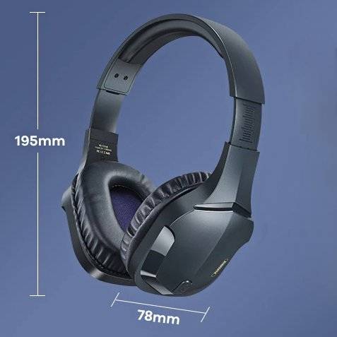 REMAX RB-750HB Bluetooth Wireless Gaming Headphone TF Card Slot HIFI Sound Retractable