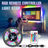 RGB LED Strip Light Water resistant SMD 2835 RGBW Tape Diode 24Key Remote control Led Light 3.0M