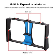 Load image into Gallery viewer, Vlogging Live Broadcast Video Rig Filmmaking Recording Handle Stabilizer Bracket For Smartphones
