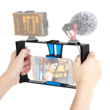 Load image into Gallery viewer, Vlogging Live Broadcast Video Rig Filmmaking Recording Handle Stabilizer Bracket For Smartphones

