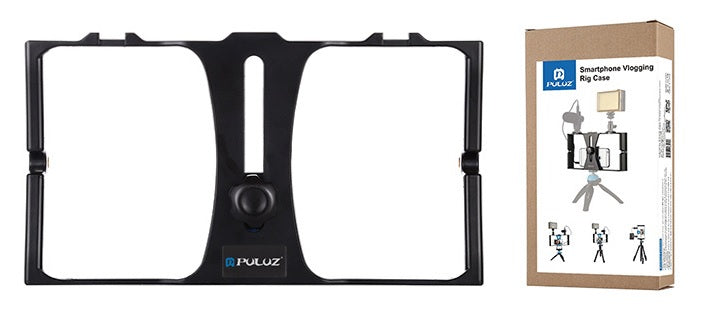 Vlogging Live Broadcast Video Rig Filmmaking Recording Handle Stabilizer Bracket For Smartphones