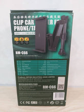 Load image into Gallery viewer, REMAX Retractable Car Back Seat Headrest Clip Holder Support for Phone &amp; Tablet Support up to 11&quot; Inch
