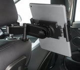 Car Headrest Mount Holder for Phone & Tablet Size up to 13 Inch With Single Side 360°Rotatable